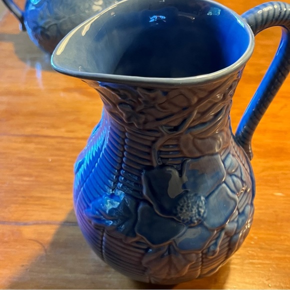 Vintage Majolica Bordallo Pinheiro Jug - Picture 4 of 6